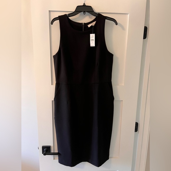 LOFT Dresses & Skirts - Black dress with pockets